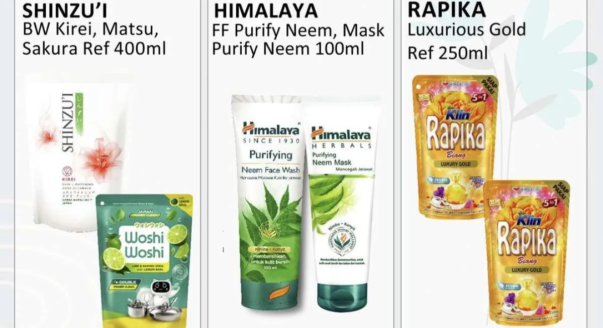 Promo Alfamart Serba Gratis sampai 30 Juni, Sabun Cair-Face Wash Beli 1 Gratis 1