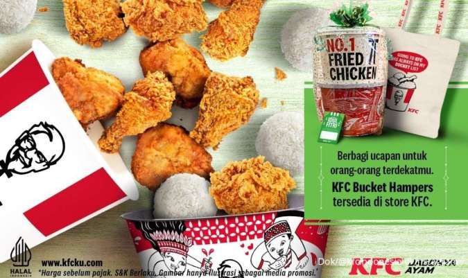 Promo KFC Hampers Jelang Lebaran, 9 Potong Ayam-Nasi dan Totebag KFC Harga Spesial