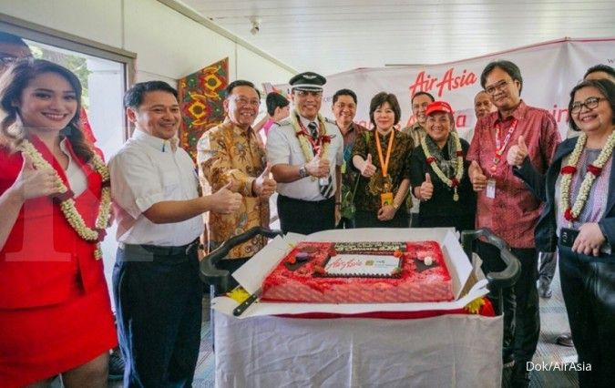 AirAsia terbang perdana Manila-Jakarta