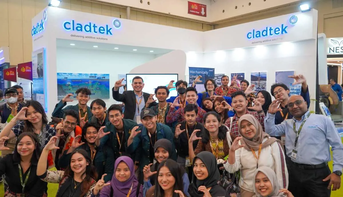 Cladtek Perkenalkan Inovasi Terbaru Mechanically Lined Tubular di IPA Convex 2023