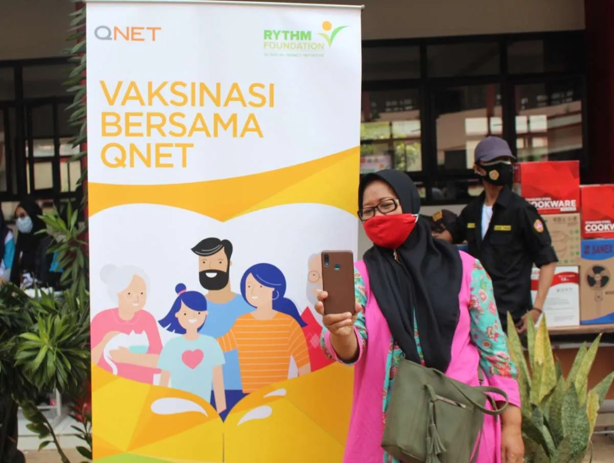QNET dan Kolaborasi Indonesia bekerja sama percepat vaksinasi di Jakarta