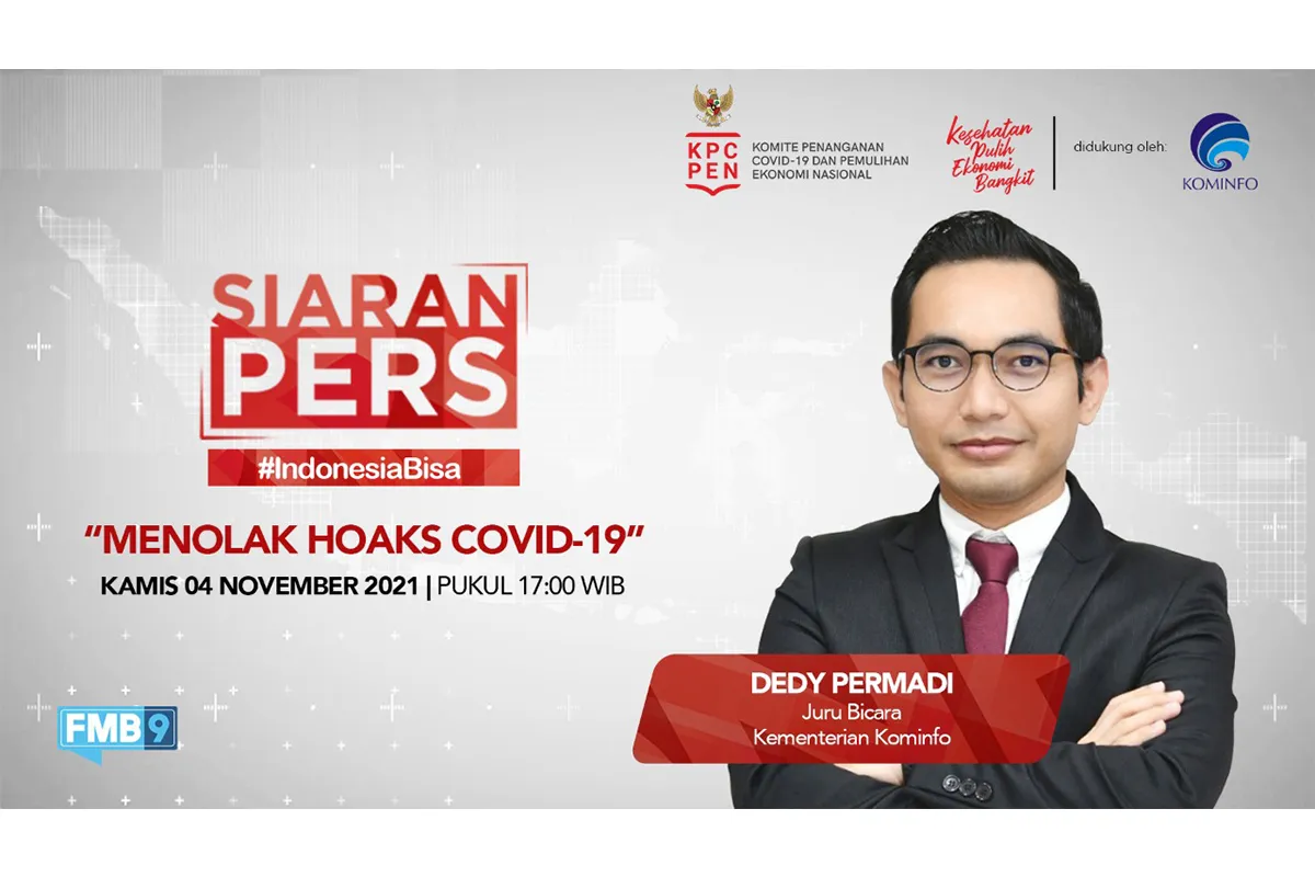 Kominfo: Lawan Hoaks, Dukung Penanganan Pandemi