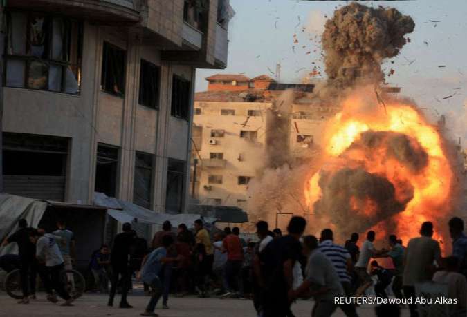 Perintah Evakuasi Militer Israel Picu Kepanikan di Gaza City