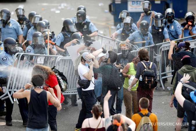 Unjuk rasa di Minneapolis