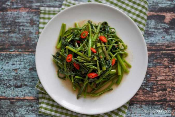 5 Tips Masak Kangkung yang Aman, Tak Ada Lintah dalam Rongga