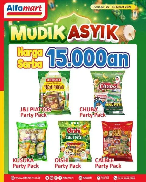 Promo Mudik Alfamart Periode 27-30 Maret 2025