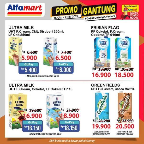 Katalog Promo Alfamart Gantung Mulai 26 Oktober-1 November 2022