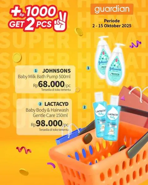 Promo Guardian Super Hemat Periode 2-15 Oktober 2025