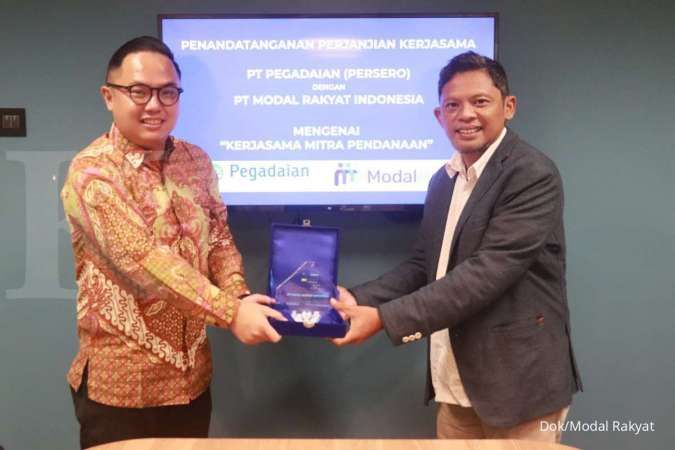 Bidik Pembiayaan Rp 4 Triliun, Modal Rakyat Resmi Bersinergi dengan Pegadaian