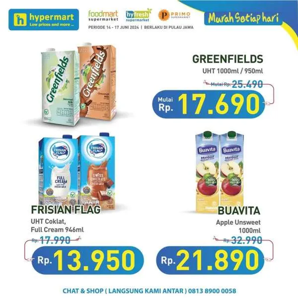 Promo JSM Hypermart Hyper Diskon Weekend Periode 14-17 Juni 2024