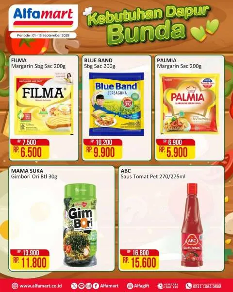 Promo Alfamart Kebutuhan Dapur Periode 1-15 September 2025