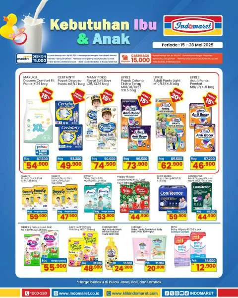 Promo Indomaret Super Hemat Periode 15-28 Mei 2025