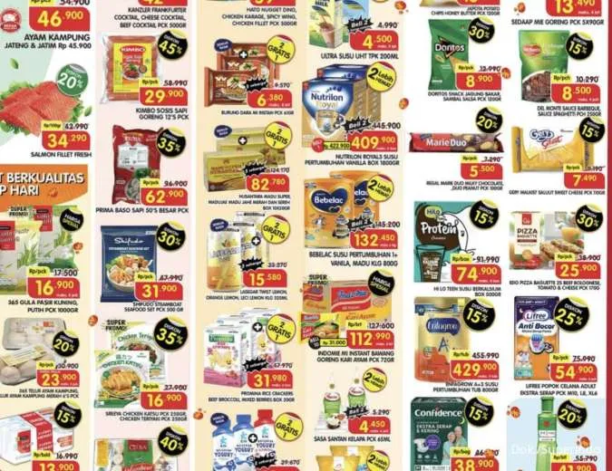 Promo Superindo Weekday 24-27 November 2025, Attack-Sunlight Botol Diskon hingga 40%