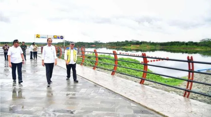 Jokowi: Development Progress of the Capital City IKN Phase I, Has Reached 80% 