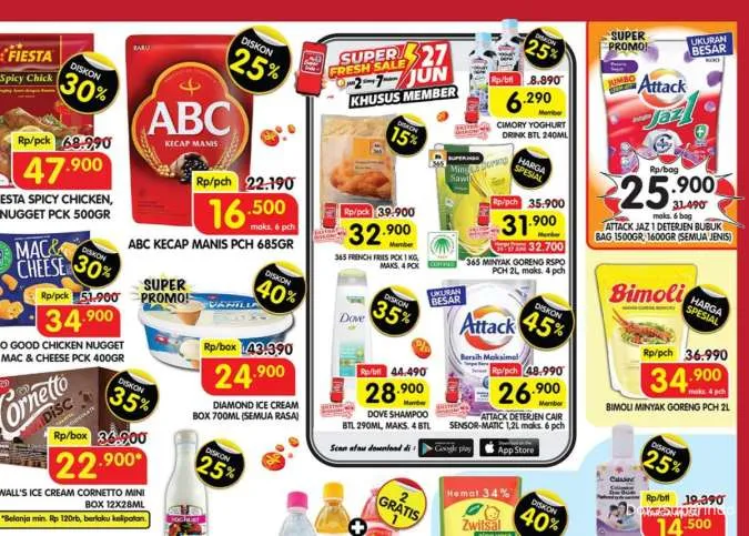 Promo Superindo Hari Ini 24-27 Juni 2024, Minuman Nata De Coco Beli 2 Gratis 1!