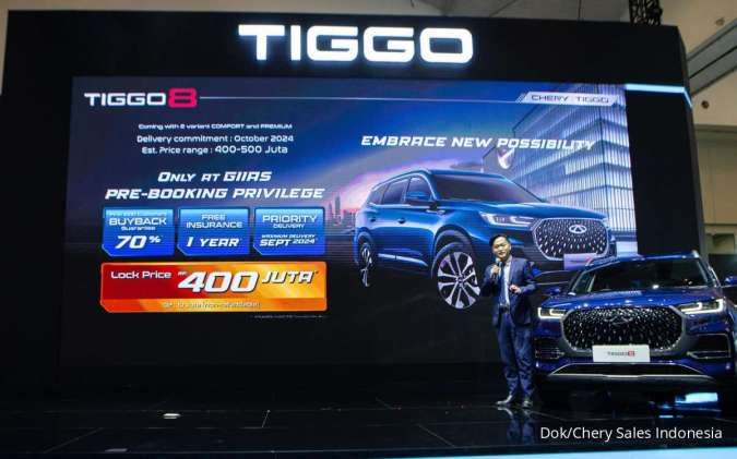 Chery Umumkan Harga Pre-booking Model Baru Tiggo 8