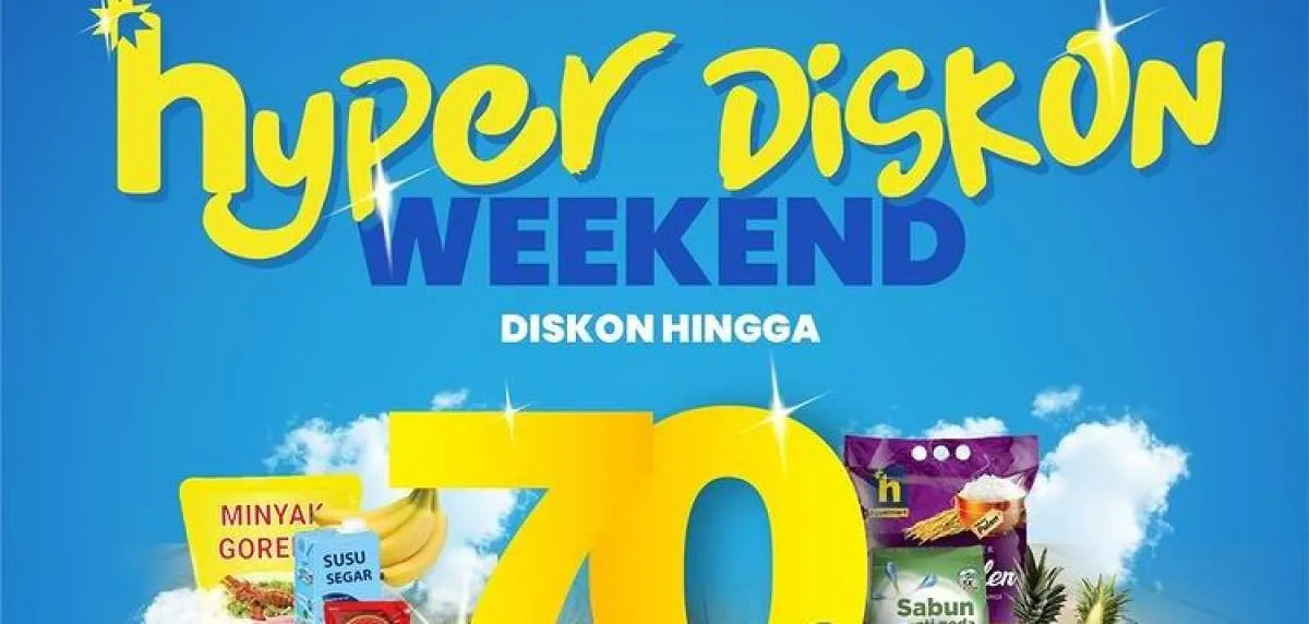 Harga Promo JSM Hypermart 27-30 Januari 2023, Hyper Diskon Weekend Selama 4 Hari