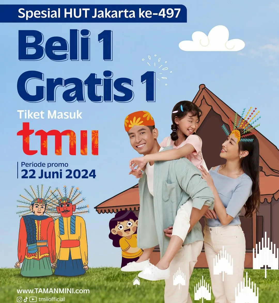 Promo Wisata di TMII edisi HUT Jakarta ke-497