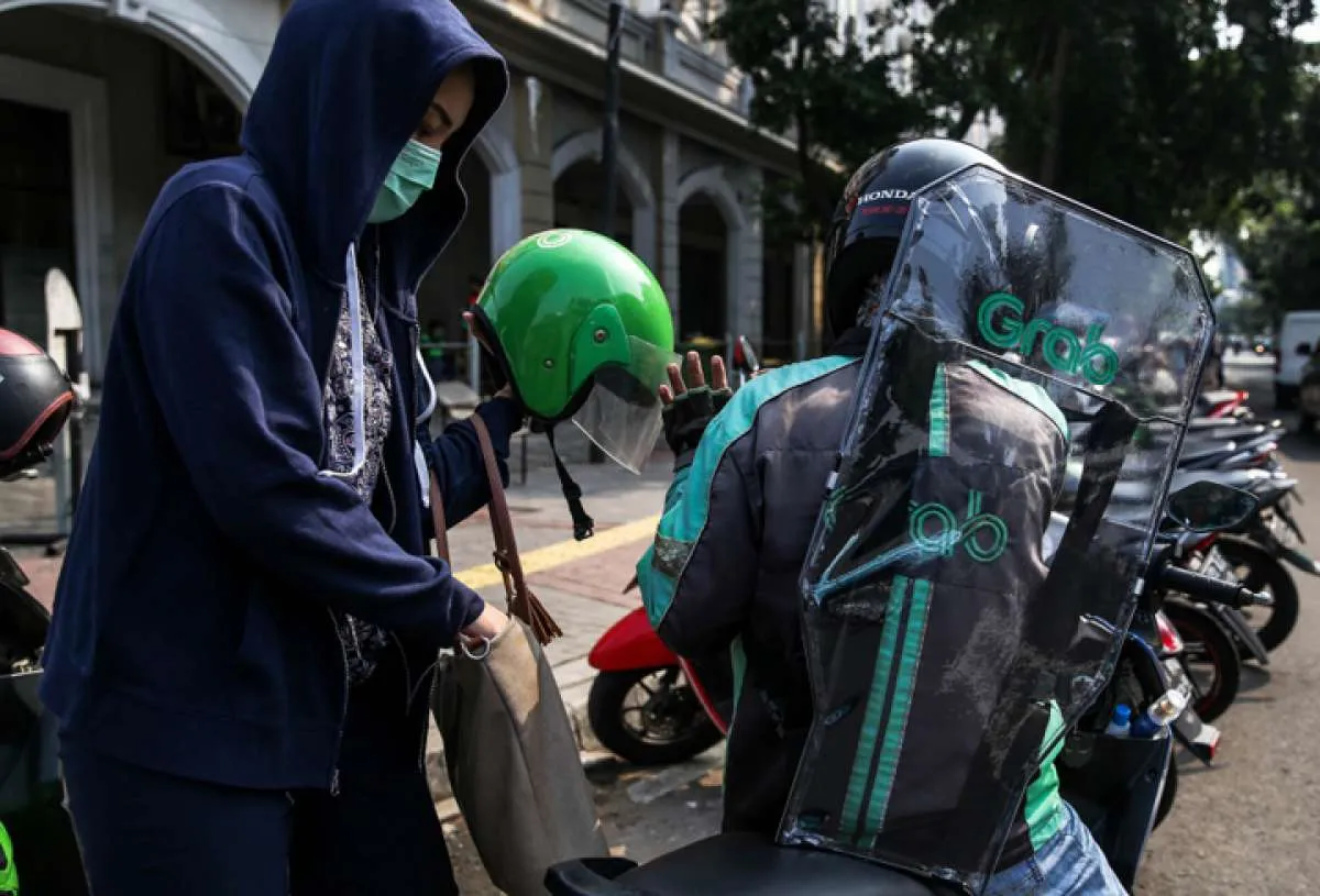 Mau naik ojek online saat new normal? Ini yang harus dilakukan masyarakat