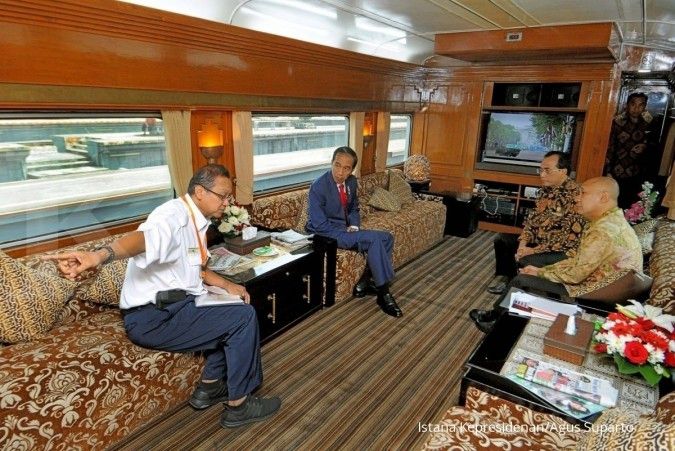 Jokowi bangun double track Bogor-Sukabumi di 2017