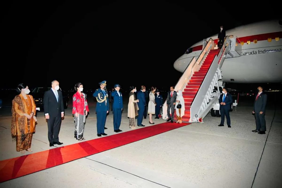 Presiden Jokowi dan Rombongan Tiba di Washington DC, Amerika Serikat