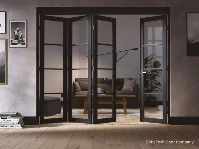 Pintu rumah model folding door