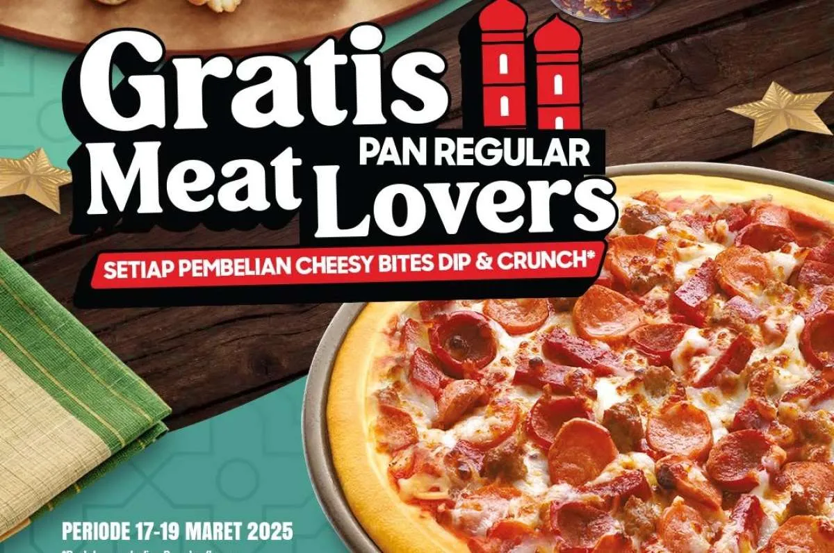 Promo Pizza Hut 17-19 Maret 2025 di Bulan Ramadan, Beli 1 Gratis 1 Meat Lovers