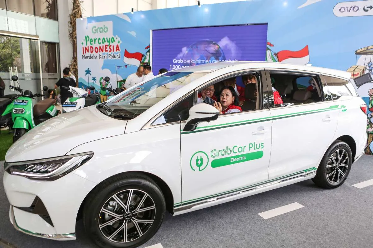 Kurangi Emisi Karbon, Grab Indonesia Tambah 1000 Unit Mobil Elektrik Tahun Ini