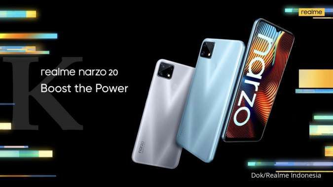 Usung baterai besar, harga Realme Narzo 20 sangat terjangkau