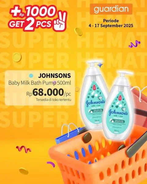 Promo Guardian Super Hemat Periode 4-17 September 2025