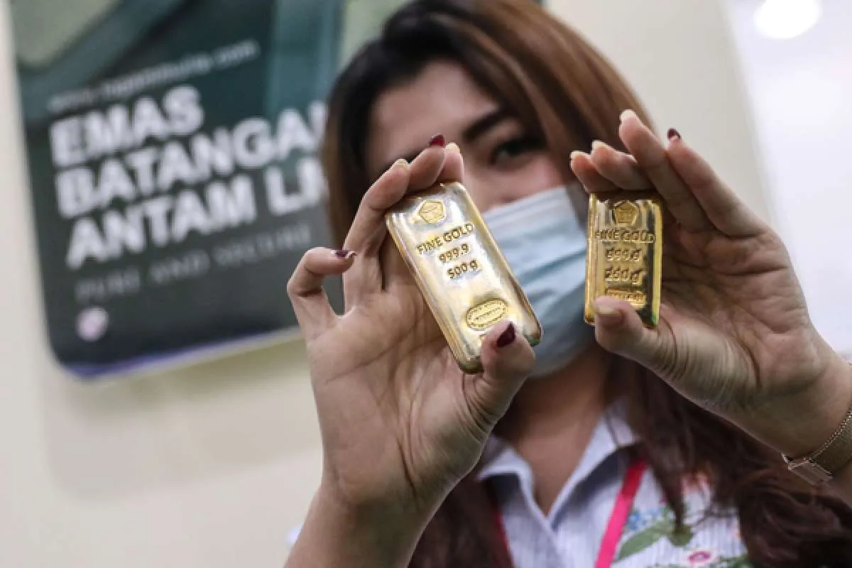 Harga Emas Hari Ini Naik Rp 1.000, Potensi Rugi Sebulan 6.15%