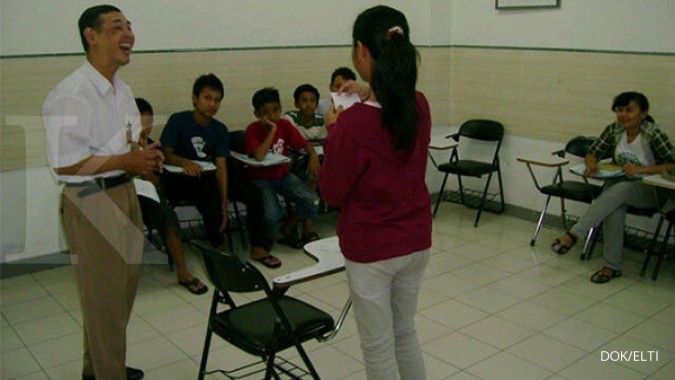 Mengetes lagi kursus Bahasa Inggris