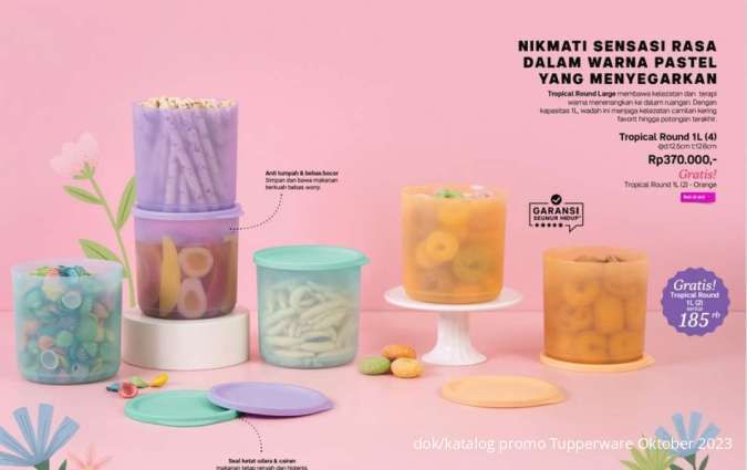 Katalog promo Tupperware Oktober 2023