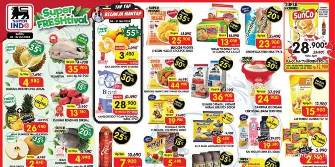 Katalog Promo JSM Superindo Diskon hingga 55% Periode 5-7 Desember 2024