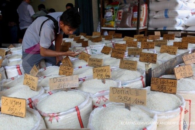 Akibat HET beras, pedagang enggan beroperasi