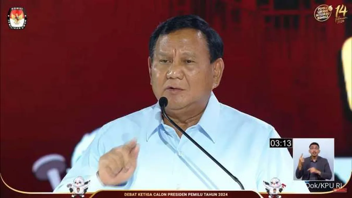 Prabowo ke Anies: Tidak Hanya Omon Omon Omon