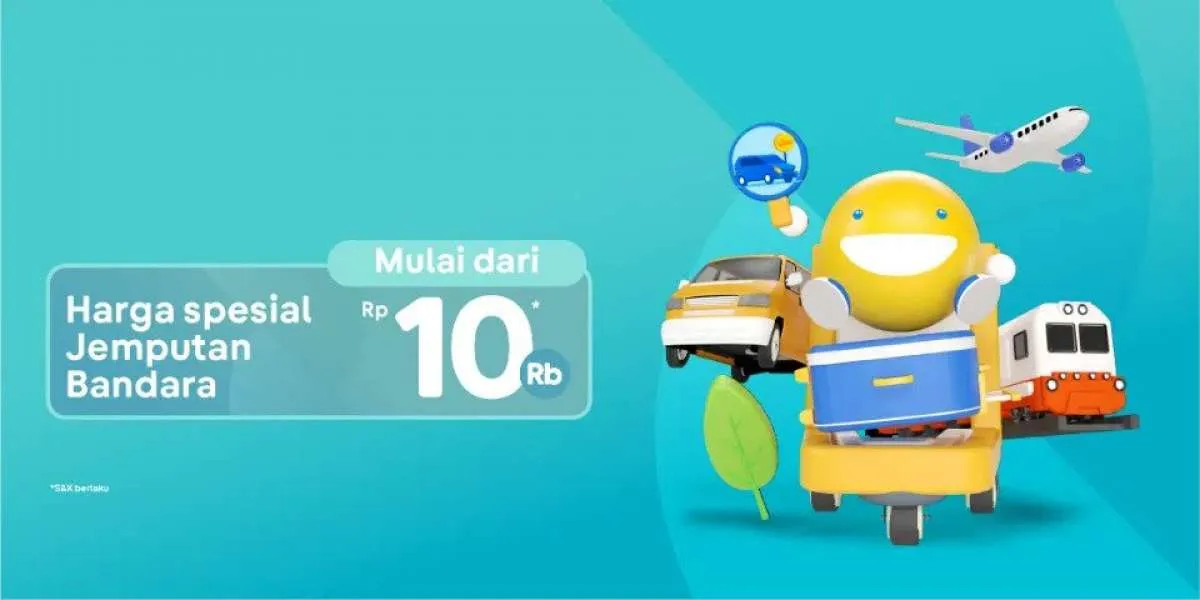 Promo Antar Jemput Bandara di Tiket.com Mulai dari Rp 10.000 Sampai 30 April 2022