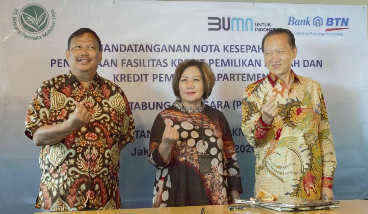 Dorong penyaluran KPR, BTN gandeng anak usaha Springhills Group