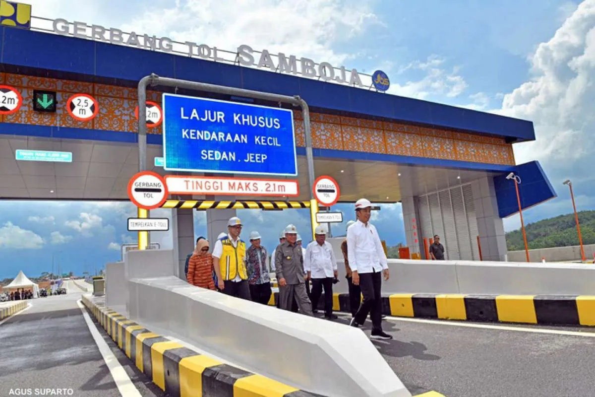Jokowi sebut akses ke ibu kota baru bisa diakses 30 menit dari Balikpapan
