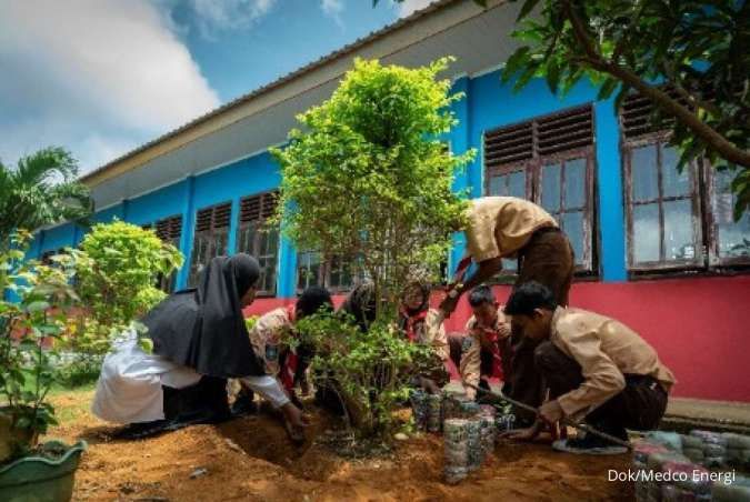 Sekolah Adiwiyata dalam Inisiasi Berkelanjutan Medco Energi untuk Anambas