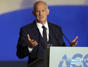 Papandreou memenangkan voting mosi tak percaya di parlemen 