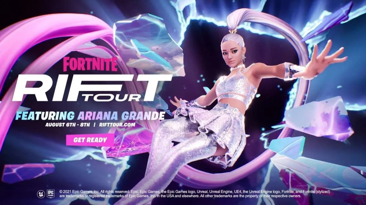 Game Fortnite kolaborasi dengan Ariana Grande, gelar konser virtual Rift Tour
