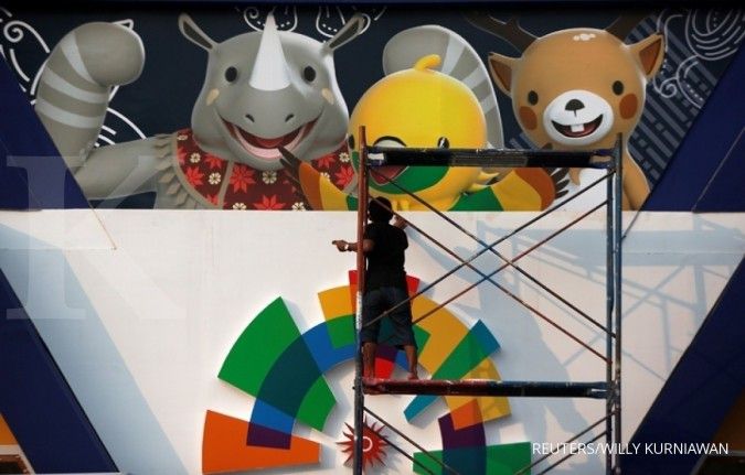 Line Indonesia bikin stiker kedua Asian Games 2018