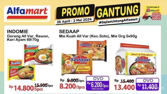 Promo Alfamart Gajian Untung 1 Mei 2024, Belanja Lebih Murah Segera Berakhir Besok