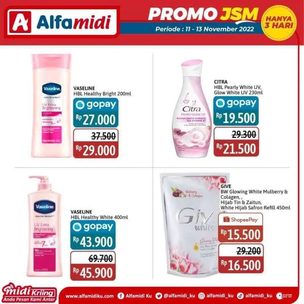 Promo JSM Alfamidi Periode 11-13 November 2022