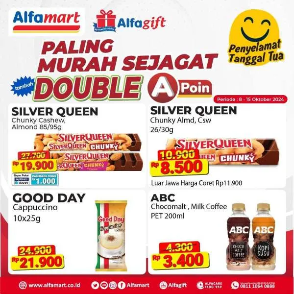 Promo Alfamart Paling Murah Sejagat Periode 8-15 Oktober 2024