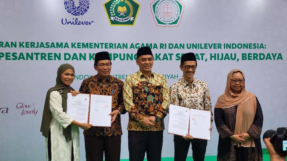 Kemenag Teken MoU dengan PT Unilever Indonesia guna Tingkatkan Kualitas Kesehatan