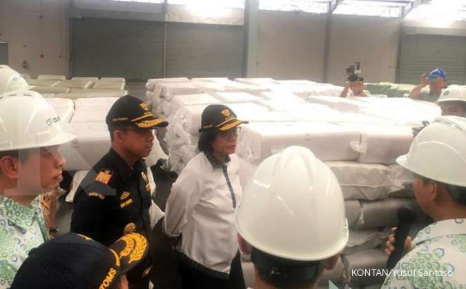 Jokowi minta Sri Mulyani inspeksi mendadak pusat logistik berikat tekstil, ada apa?
