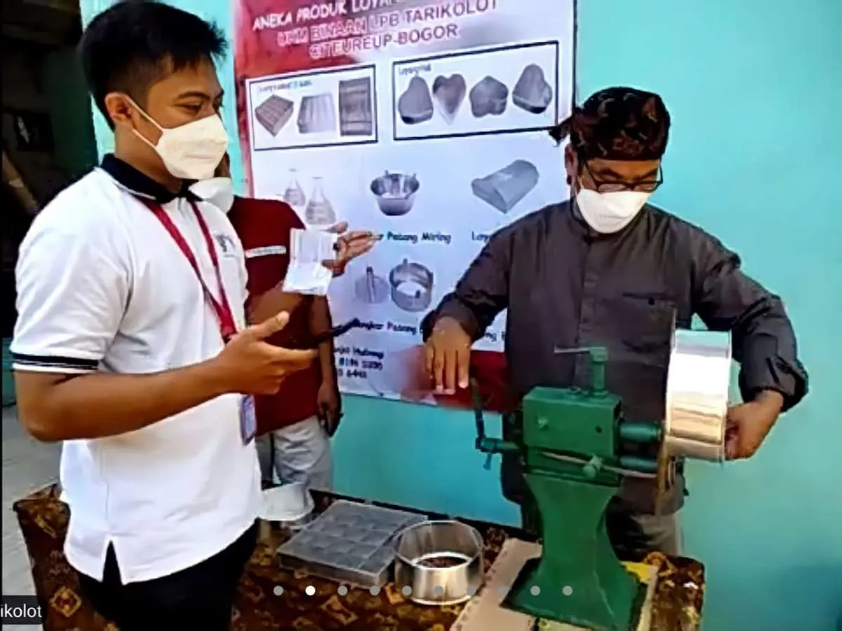 Berkat pemasaran digital, pemasaran loyang bisa tembus pasar regional