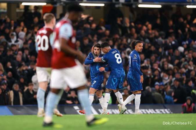 Skor Akhir 2-1, Chelsea Susah Payah Kalahkan West Ham di Stamford Bridge